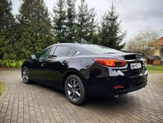 Mazda 6 cena 93500 przebieg: 135000, rok produkcji 2017 z Grudziądz małe 46